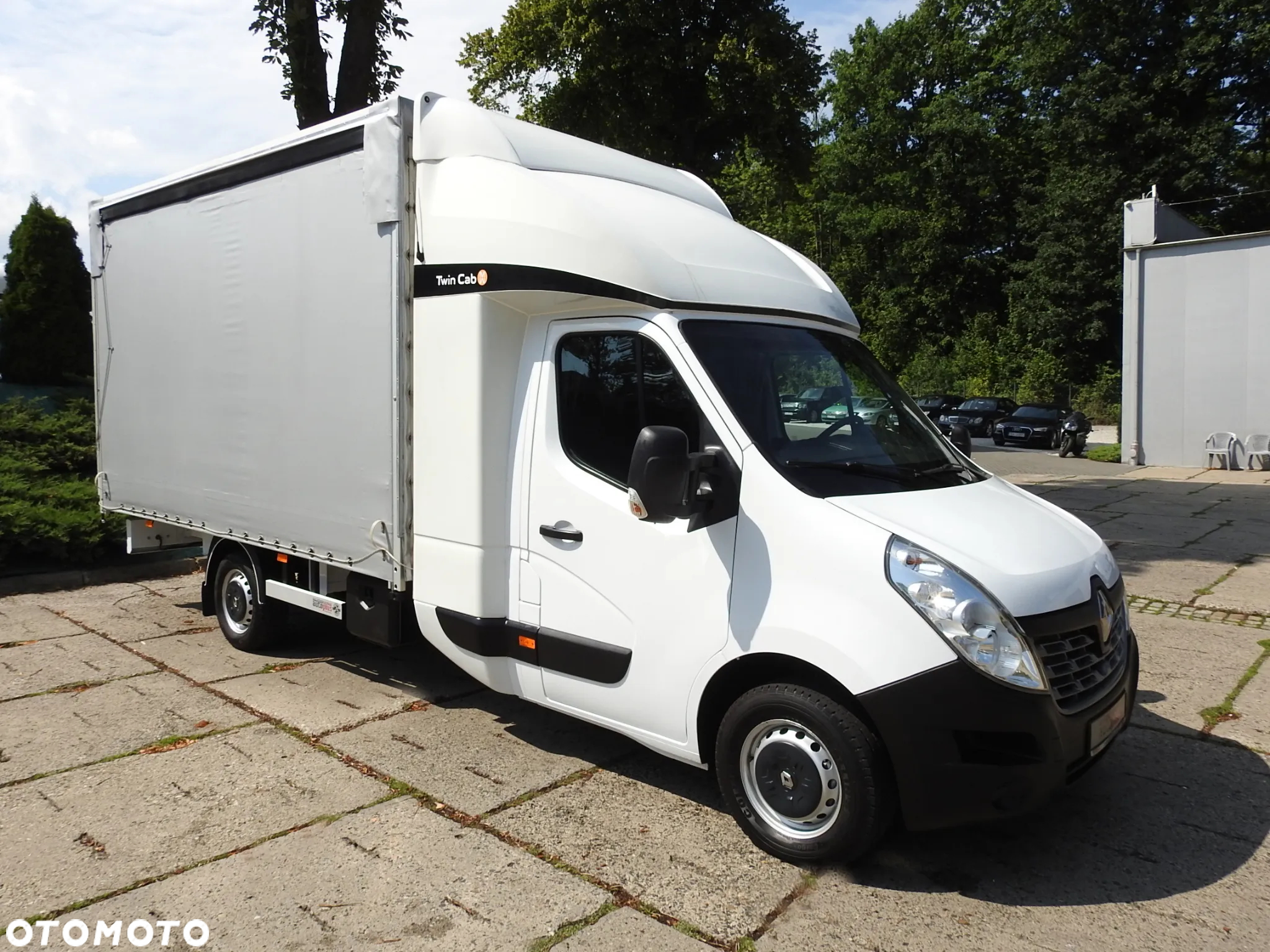 Renault MASTER PLANDEKA 8 PALET WEBASTO KLIMATYZACJA TEMPOMAT PNEUMATYKA 170KM [ 9858 ] - 5
