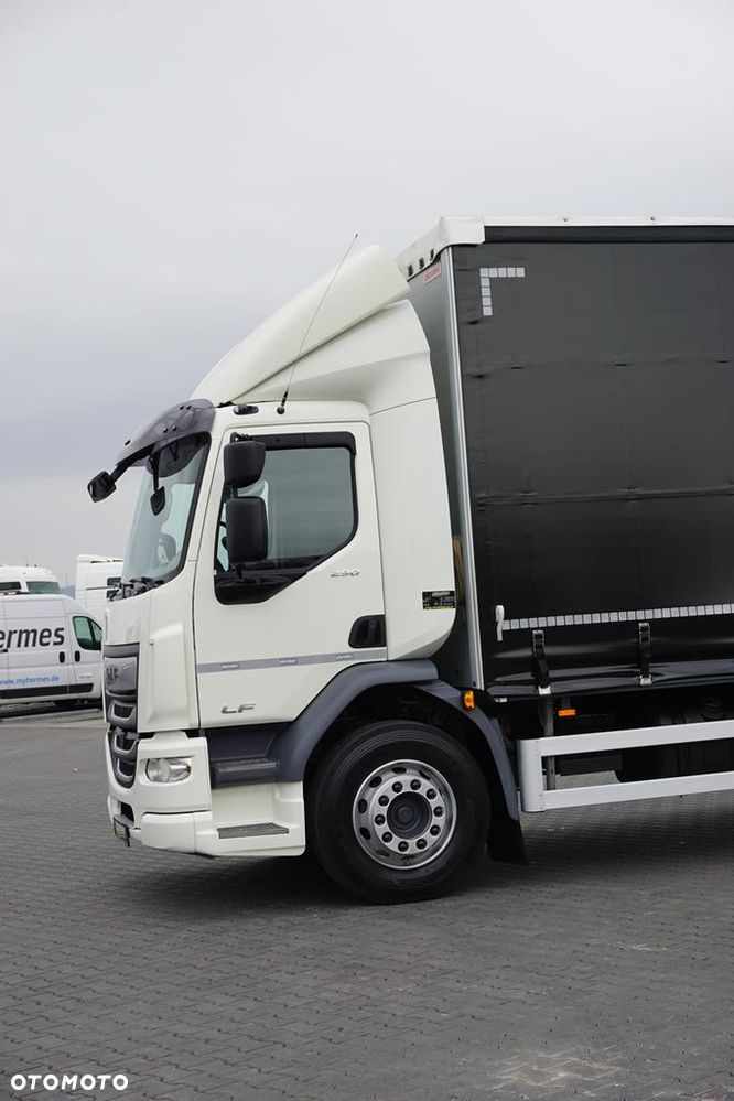 DAF / LF / 290 / E 6 / FIRANKA + WINDA / ŁAD. 9 970 KG / 19 PALET - 24