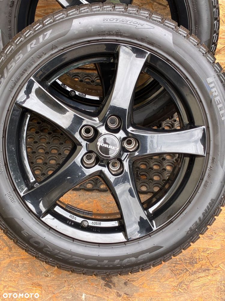 VAG BORBET 7JX17 FELGI ALUMINIOWE NOWE OPONY  X4 5X112  ET40 FI. 57,1MM - 7