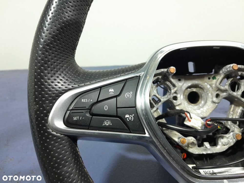 RENAULT ARKANA RS LINE 20-23 KIEROWNICA SKÓRZANA GRZANA 484004761R - 2