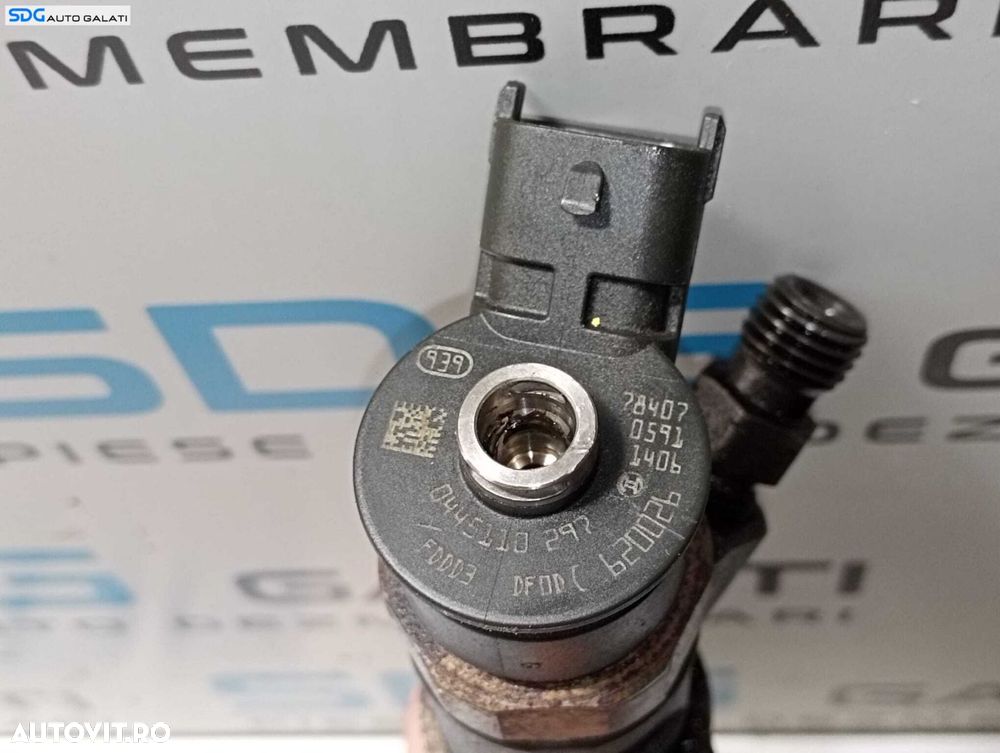Injector Injectoare Peugeot 307 1.6 HDI 2001 - 2004 Cod 0445110297 [M7410] - 5