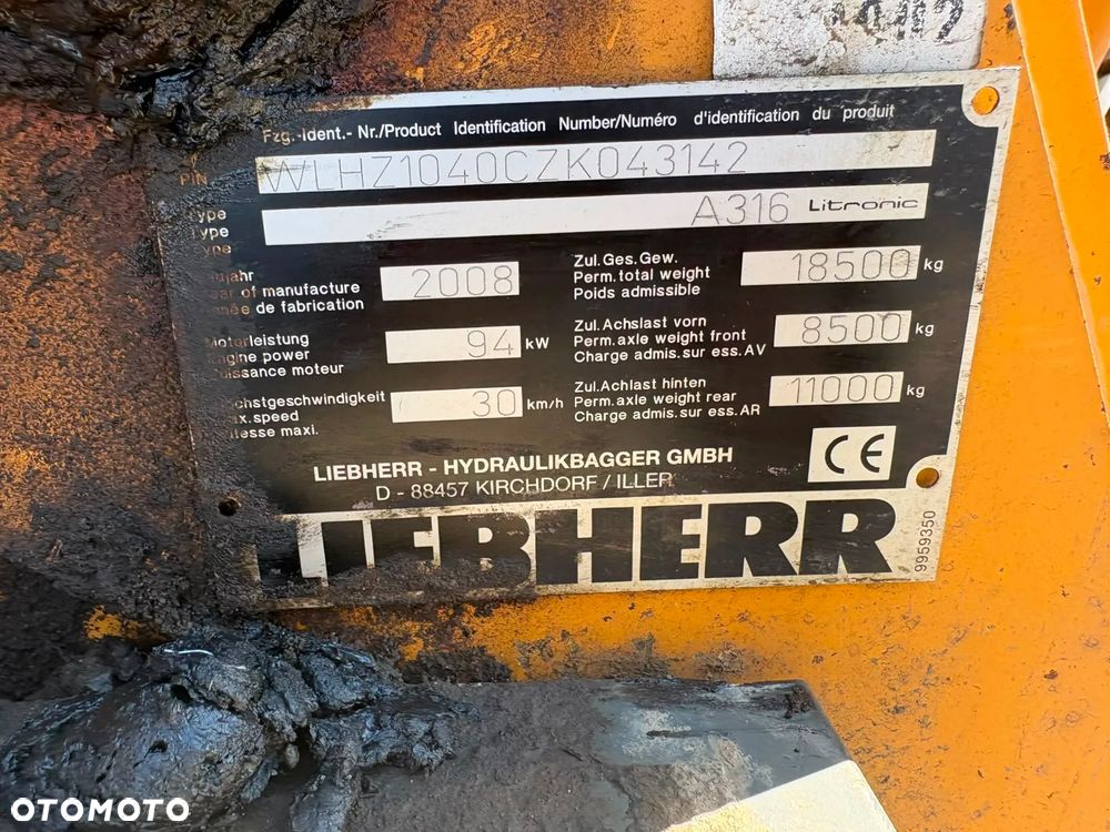 Liebherr A316 - 8