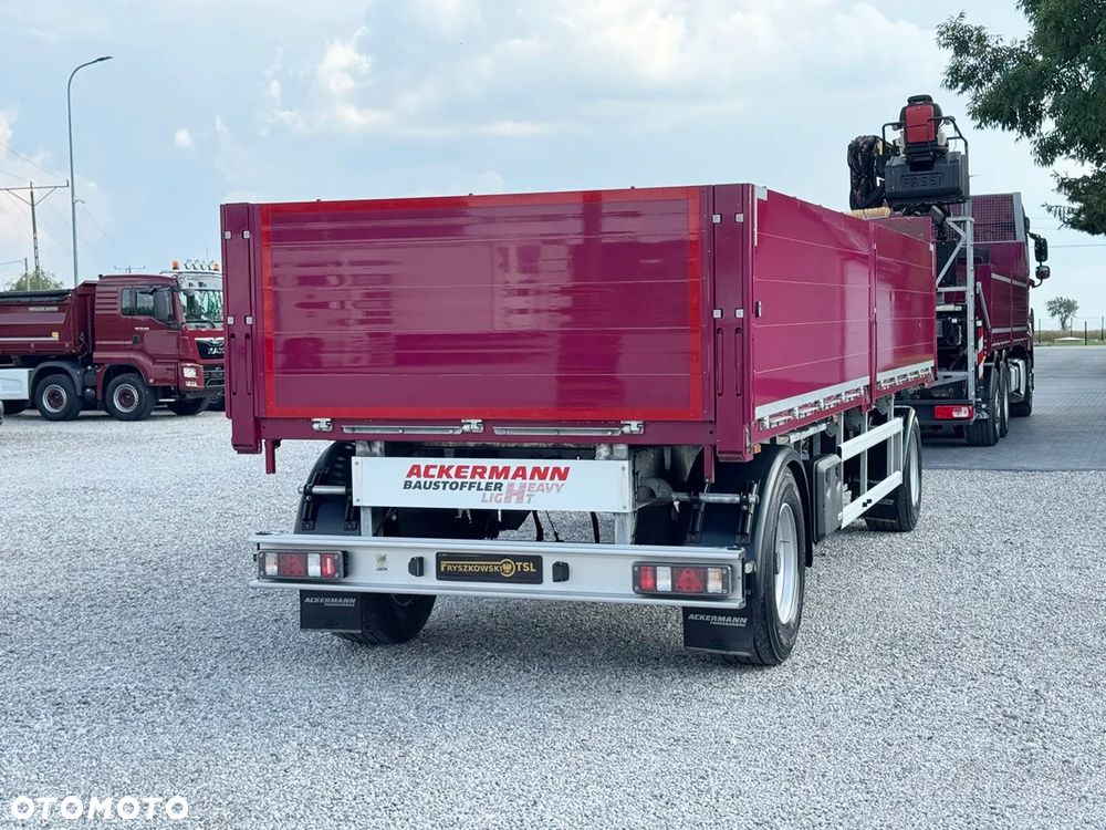 Ackermann PA-F 18/7,2E/BPA  / CYNKOWANA RAMA / ALUMINIOWE BURTY / OPONU 80-90 % / Z NIEMIEC - 12