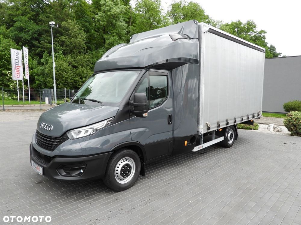 Iveco DAILY 35S18 PLANDEKA 8 PALET WEBASTO TEMPOMAT NAWIGACJA LEDY PNEUMATYKA KLIMATYZACJA  180KM - 7