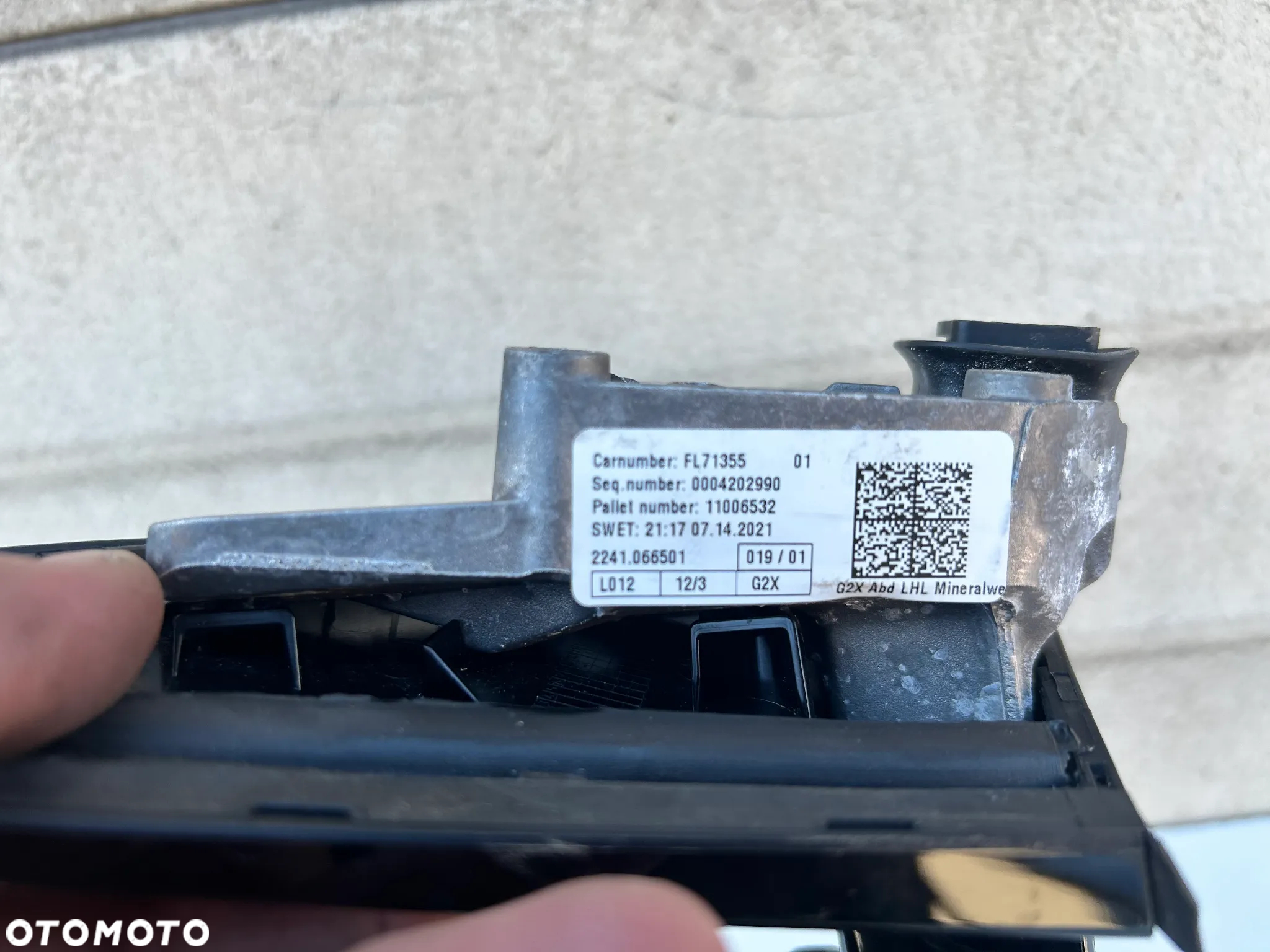 BMW G30 G31 LUSTERKO ZEWNĘTRZNE LEWE 5PIN 11006532 5A3DB25 - 2