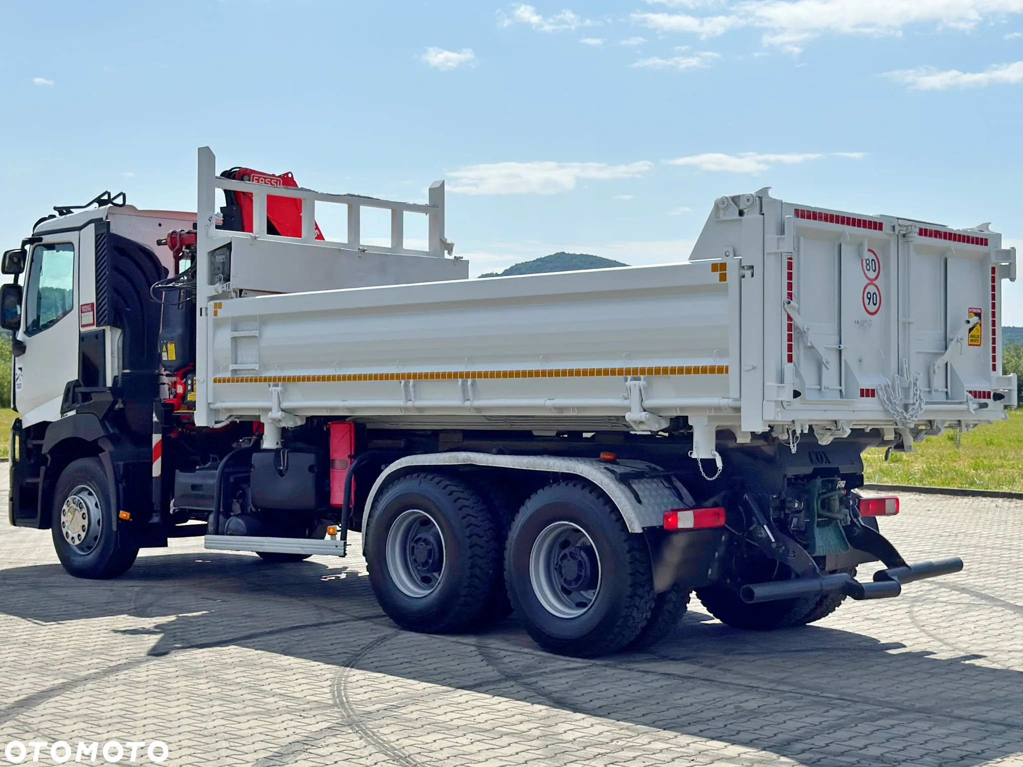 Renault C 430 * WYWROTKA 5,20 m * FASSI F165A.0.23 + PILOT / 6x4 - 7