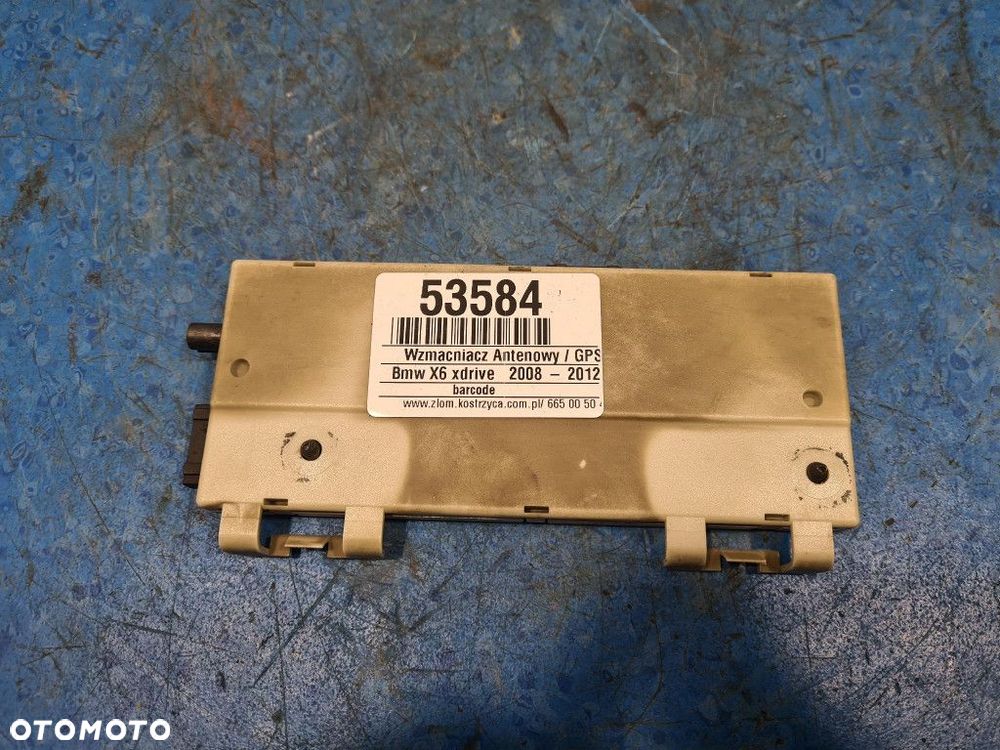 BMW X6 E71 WZMACNIACZ ANTENOWY GPS 213675 10 - 7