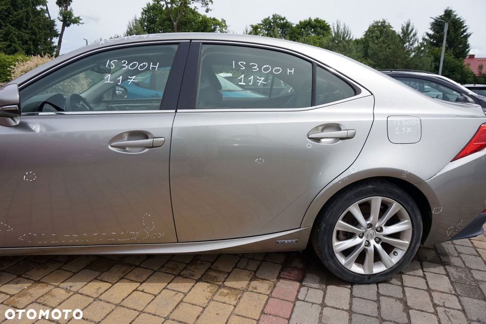 DRZWI TYLNE LEWE IS III E3 1J7  SREBRNY ATOMIC LEXUS 2013-2017 - 3