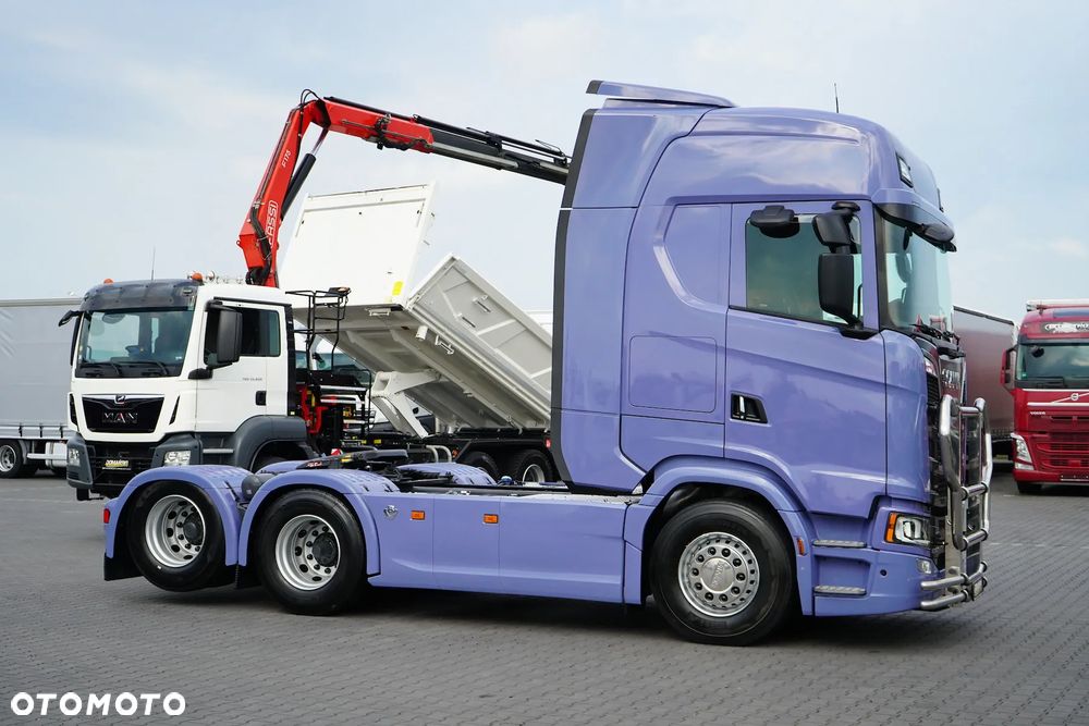 Scania / S 590 / V 8 / E 6 / ACC / BOOGIE / 3 OSIE / RETARDER / DMC 80 000 KG / JAK NOWA - 5