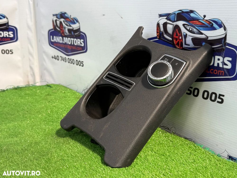 CONSOLA CENTRALA BORD /  SUPORT PAHARE /  JOYSTICK MULTIMEDIA  MERCEDES BENZ A180 CDI BlueEFFICIENCY W176 2015 1.5 DIESEL SEDAN COD OEM A1766800310 2012-2018 - 3