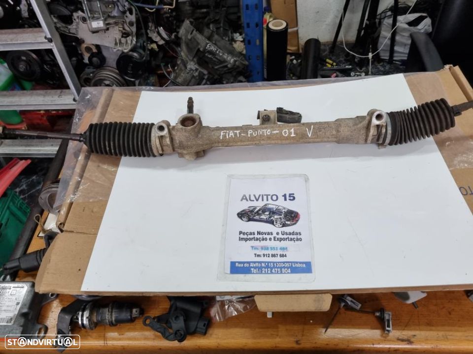 caixa de direção Fiat Punto 2001 - 1