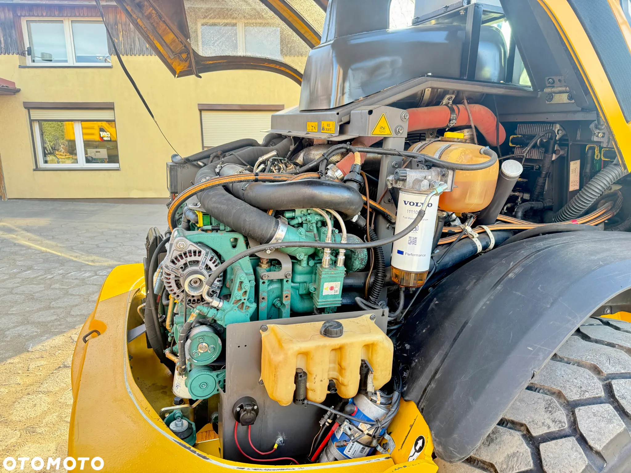 Volvo ładowarka kołowa L45G TP dociskacz, dodatkowe linie, centralne smarowanie - 15
