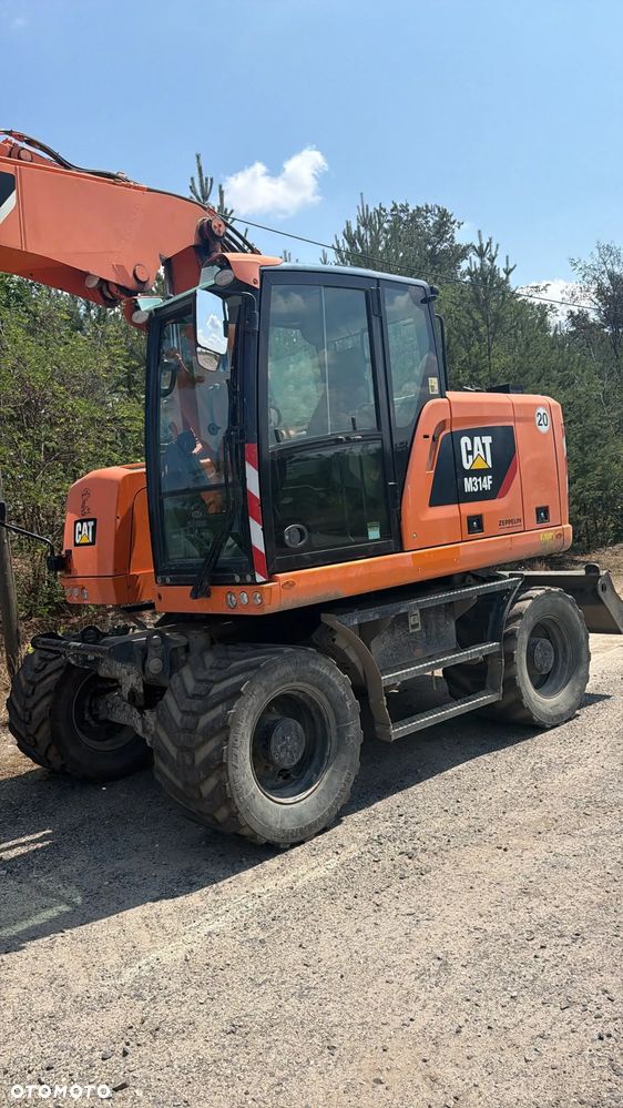 Caterpillar Cat M314F Rototil z Niemiec - 2