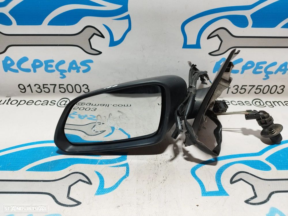 ESPELHO RETROVISOR ESQUERDO VW VOLKSWAGEN POLO 9N 6Q1857507AC 6Q1857507 MANUAL ESPELHOS RETROVISORES - 6