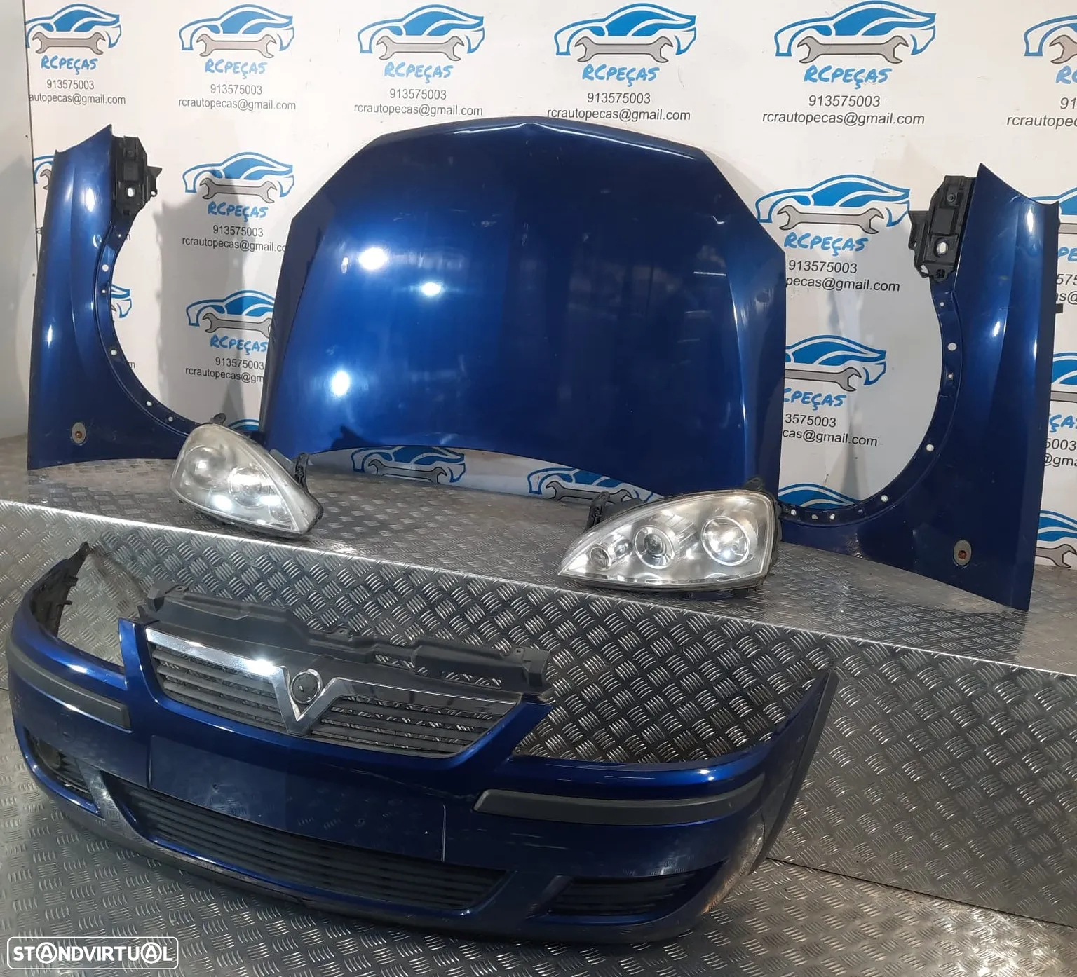 .FRENTE OPEL CORSA C COMBO C CAPOT PARACHOQUES GUARDA-LAMAS OTICAS OLHO BOI - 4