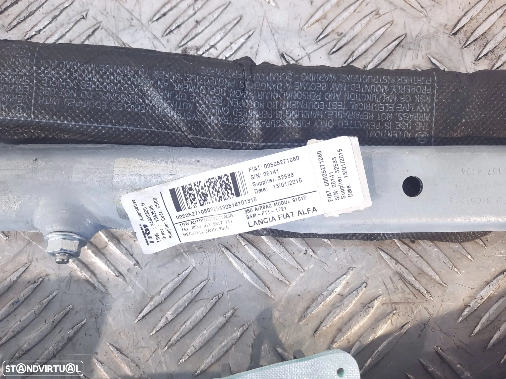 CORTINA AIRBAG CORTINAS AIRBAG ALFA ROMEO MITO 955 - 5