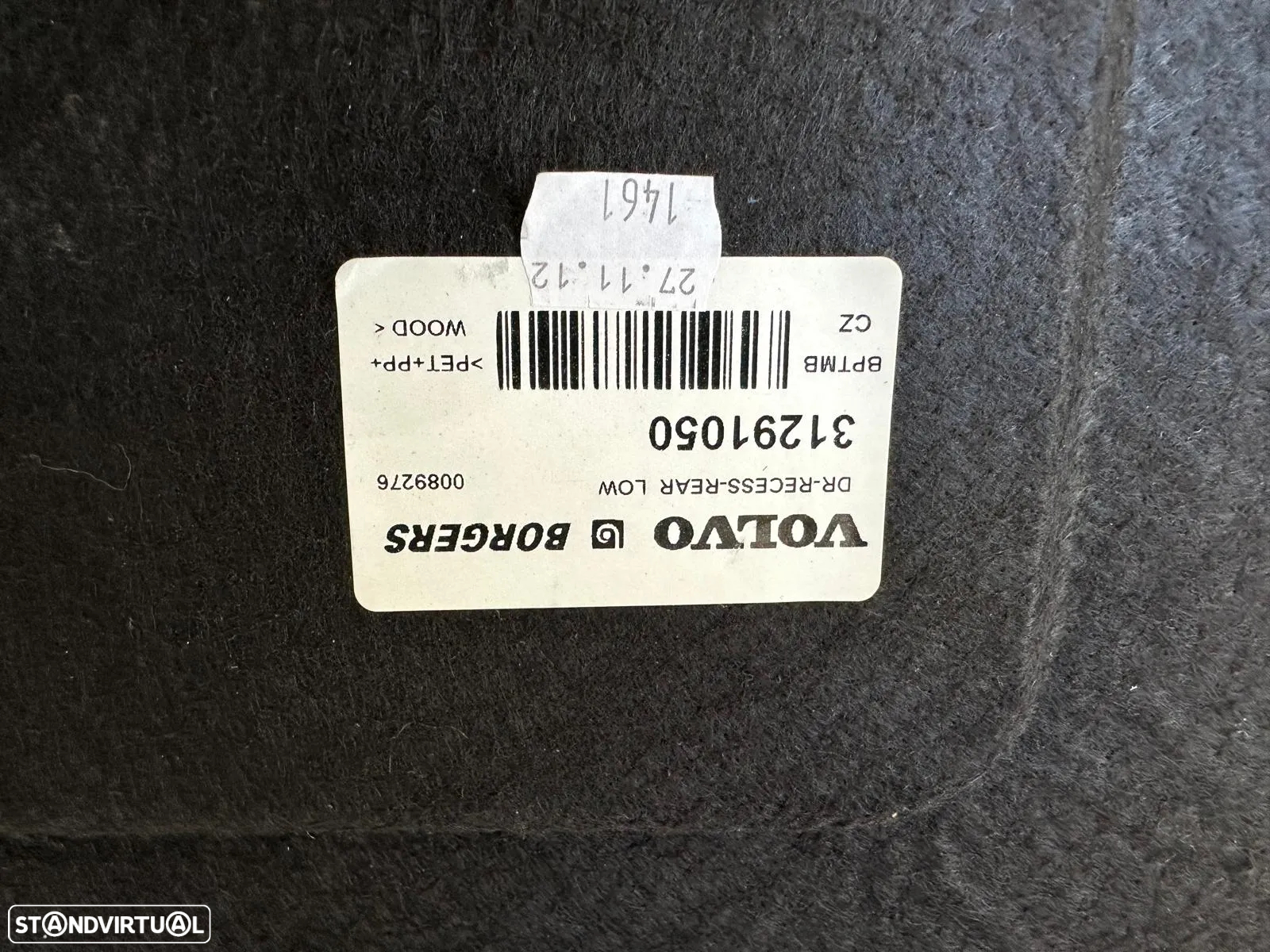 Tapete / Base Mala - Volvo V40 - 3