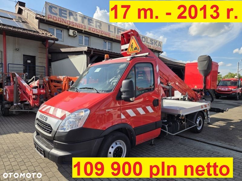 Nissan Cabstar NT400 podnośnik koszowy 25 m 24 m 22 m 21 m 20 m 18 m 17 m - 13