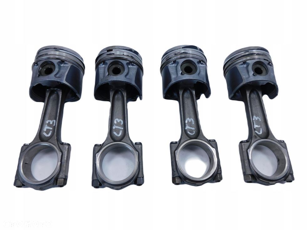 4X Tłok z korbowodem 2.0 TDCI HDI Volvo V50 S40 Ford Mondeo MK4 Kuga S-max