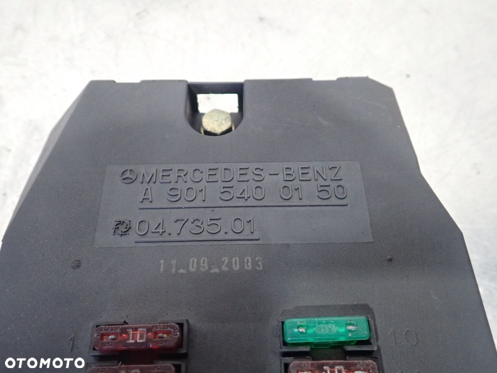SKRZYNKA BEZPIECZNIKÓW MERCEDES-BENZ SPRINTER 2.1 A9015400150 - 5