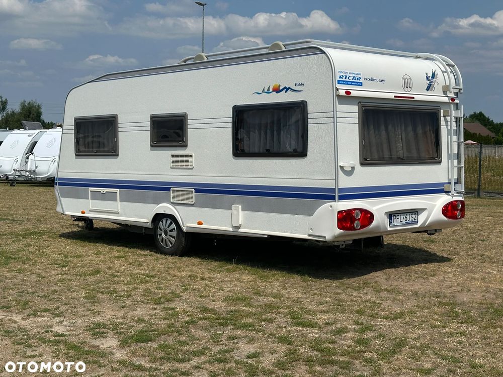Hobby 540 UFE z ciepłą wodą na gaz i markizą pompowaną. ! RATY ! - 3