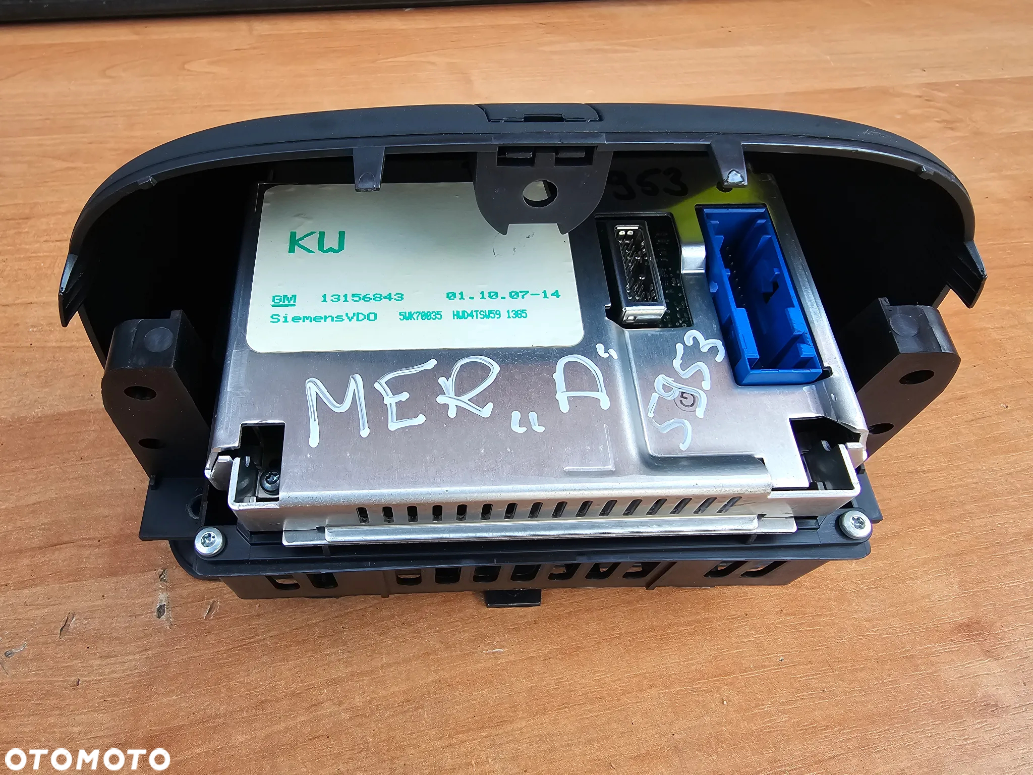 RADIO NAWIGACJA KOLOROWA OPEL MERIVA A DVD 90 NAVI !Z PINEM! - 9