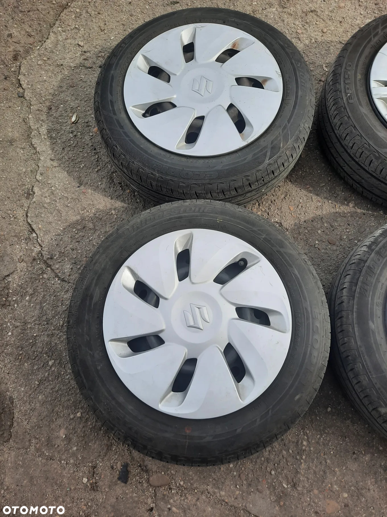 Koła 14 Mitsubishi 4x100 opony Semperit 165/65R 14 letnie - 9