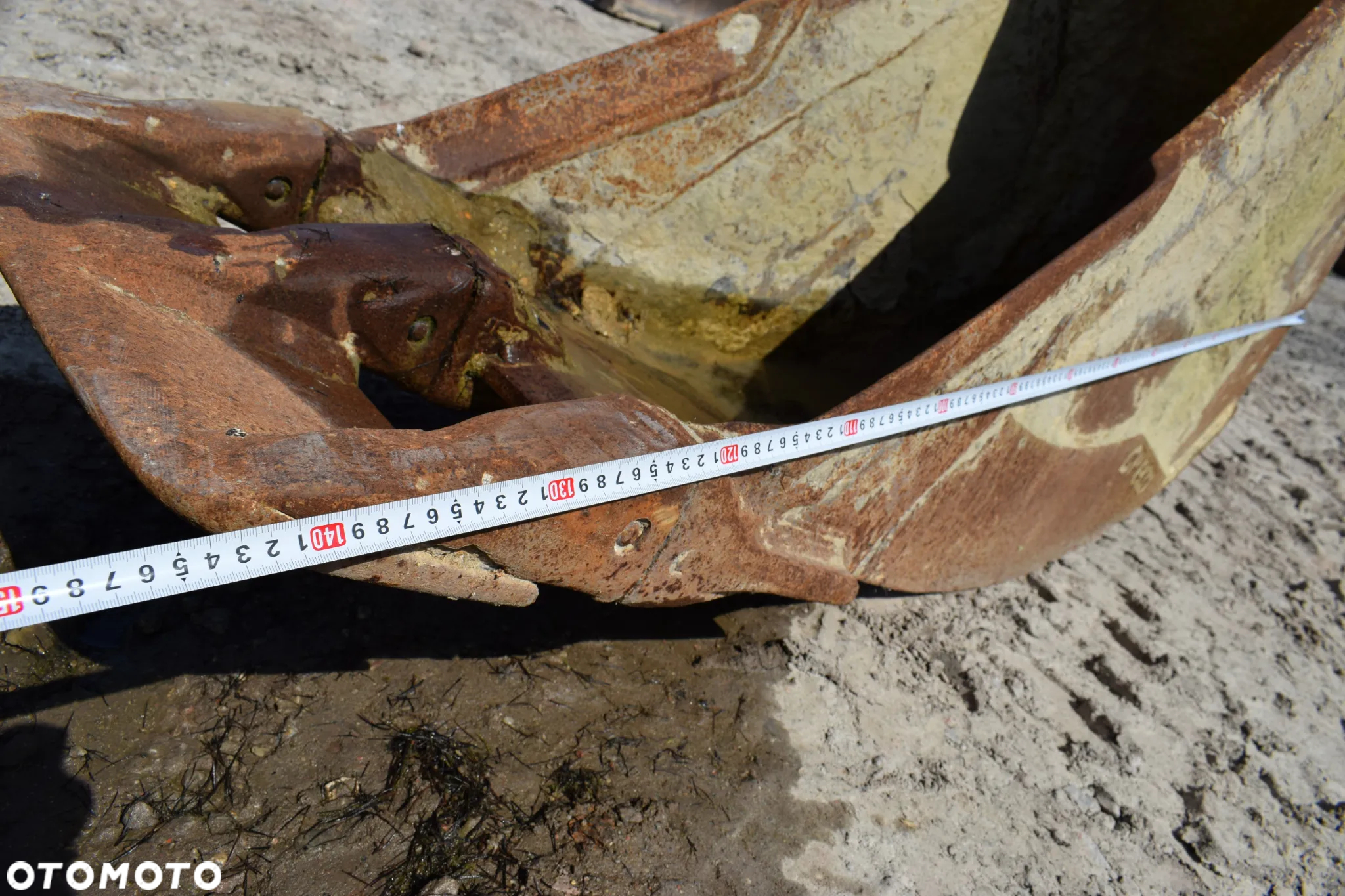 Oryginalna Wąska łyżka kopiąca JCB * 45CM * fi 65 * Geith Miller Tefra - 12