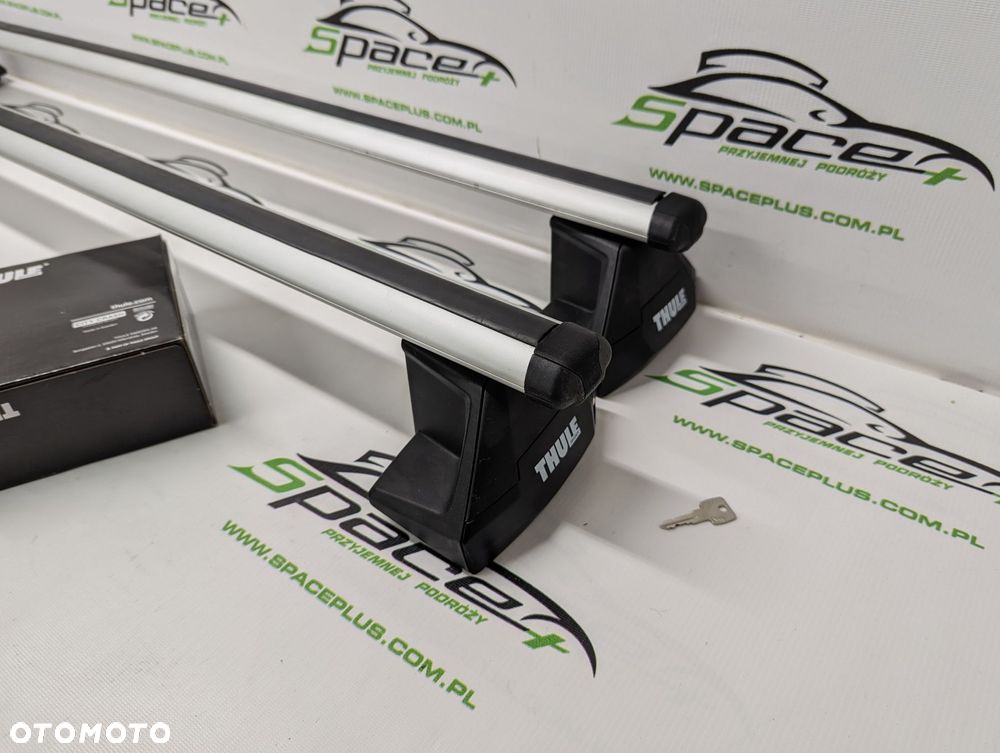 Bagażnik dachowy Thule: belki 861 + Stopy 7105 + kit - 1