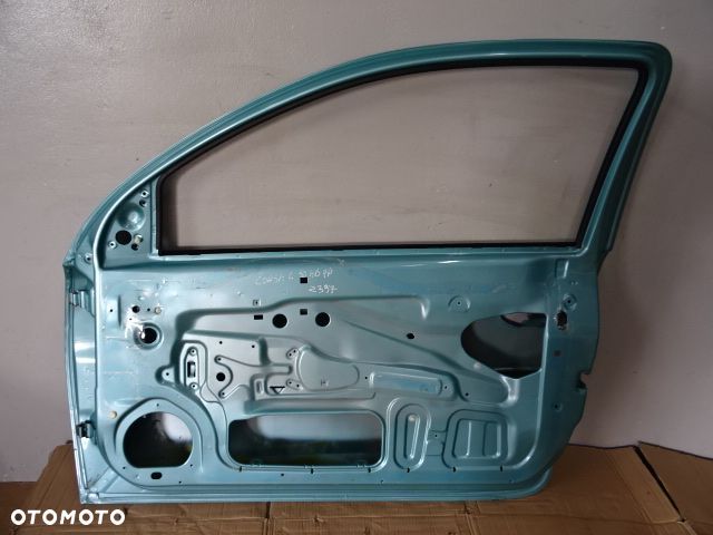 DRZWI PRAWY PRZÓD PRAWE PRZEDNIE OPEL CORSA C 00-03 LAK:Z397 NR714 - 11