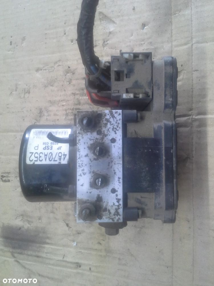 Mitsubishi Lancer VIII X pompa sterownik abs 2109-52233  4670A352 plus wtyczka z wiązką - 10