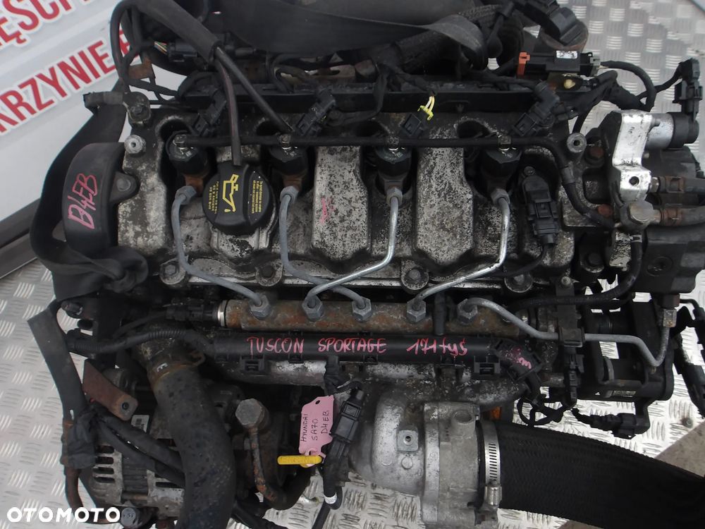 SILNIK KOMPLETNY HYUNDAI SANTA-FE 2.2 CRDI 155KM D4EB 171 TYS AUTOMAT - 2