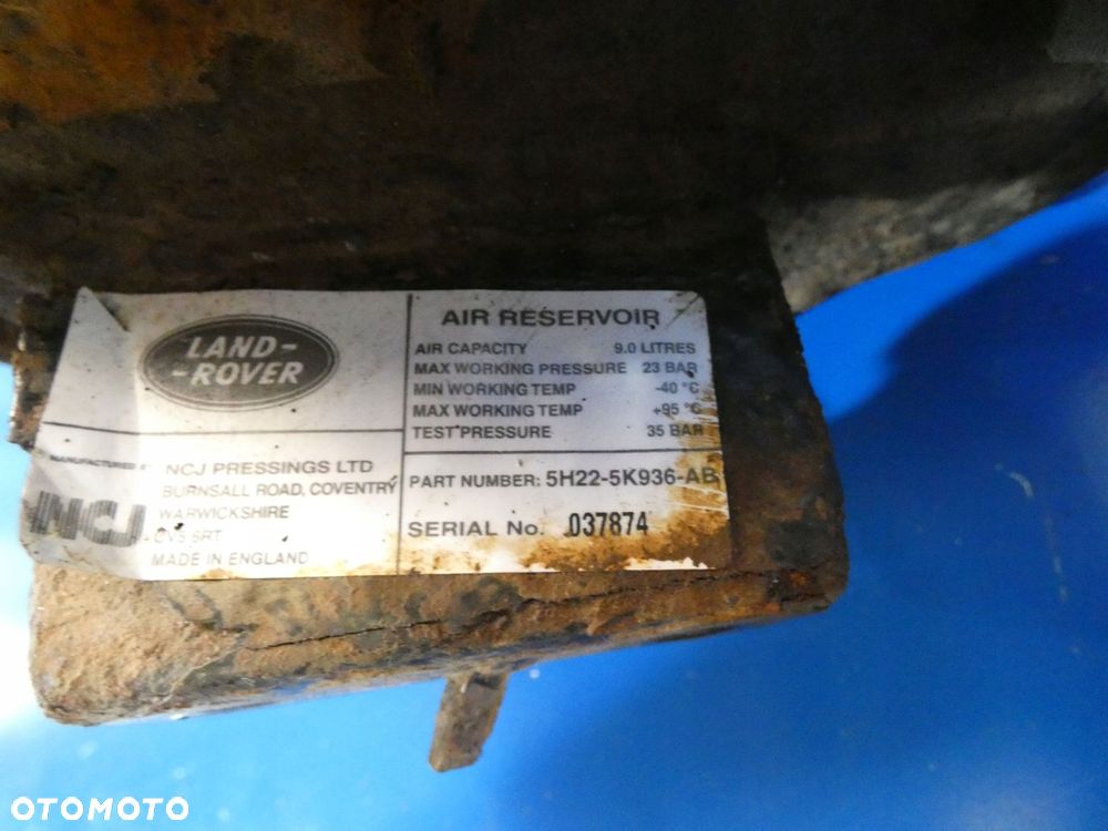 RANGE ROVER SPORT L320 L322 ZBIORNIK POWIETRZA - 3