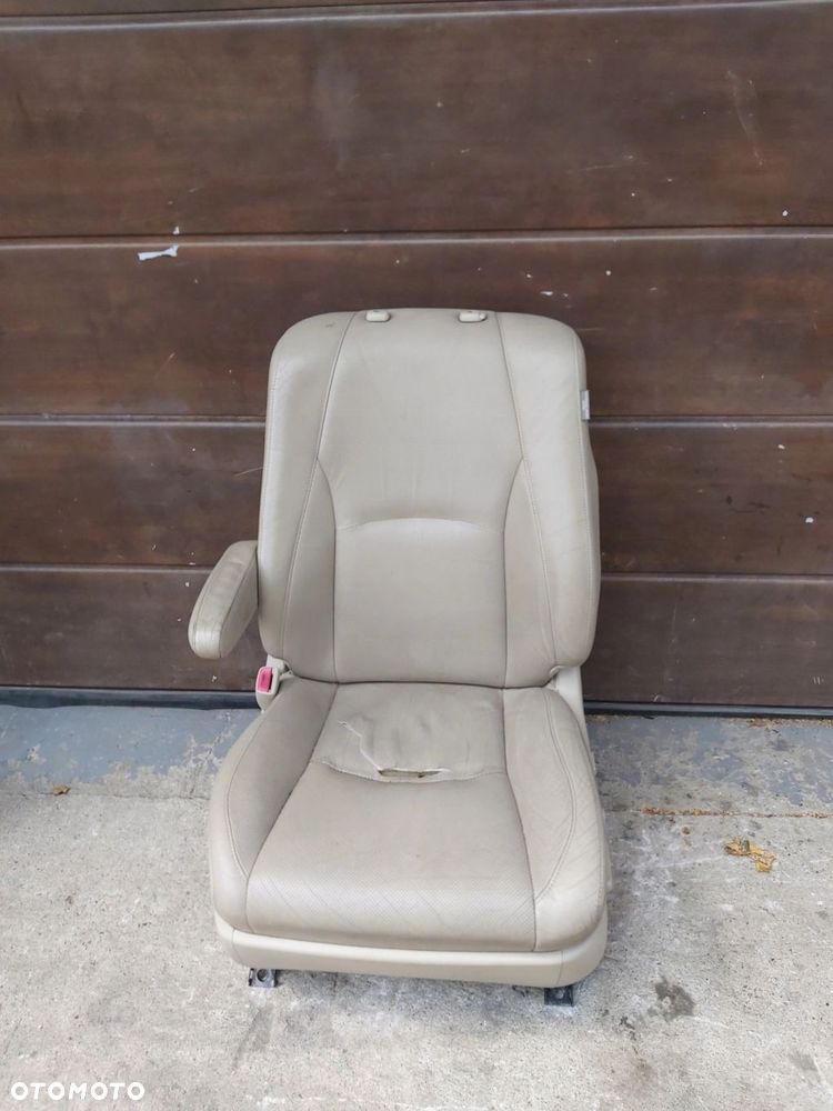 LEXUS RX II 3,3 400h fotel lewy oparcie skóra air bag poduszka - 1