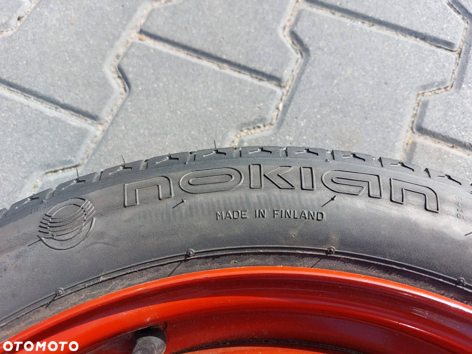 KOŁO DOJAZDOWE 115/70R16 4X16 ET 43 5X110 65.1 FI NOKIAN SPARE 2000r - 5