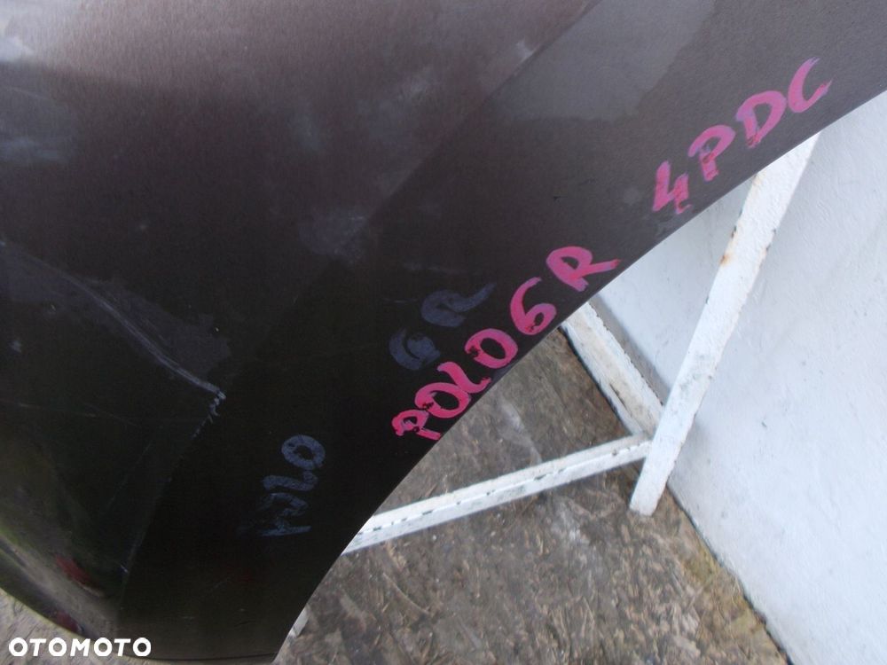 VW POLO 6R 08-14 6R6807421BK ZDERZAK TYŁ TYLNY PDC - 4
