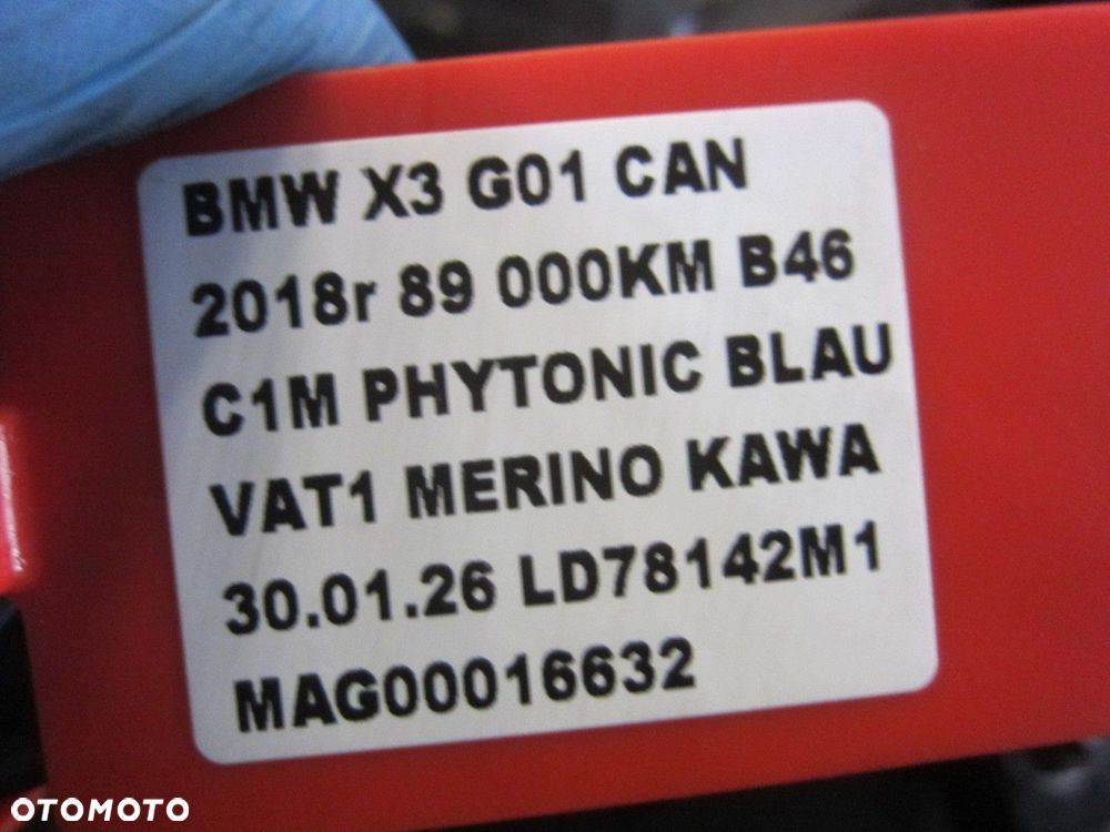 BMW X3 G01 G02 X-DRIVE SANKI BELKA ZAWIESZENIA PRZEDNIEGO 4X4 31106891256 - 12