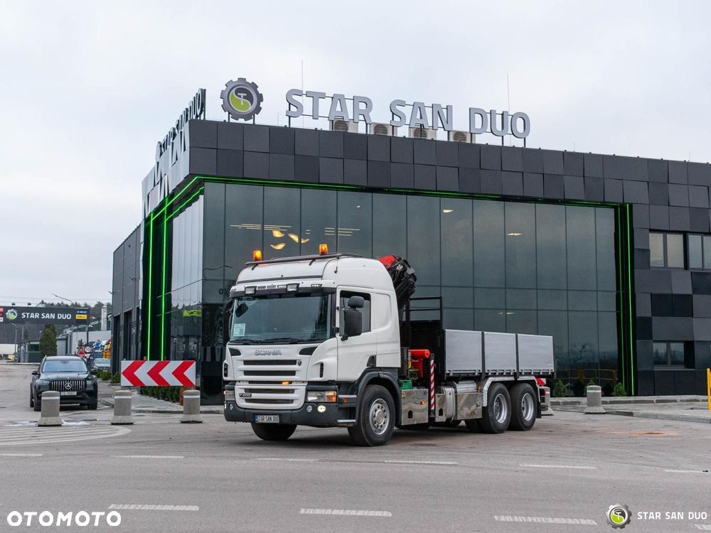 Scania P400 6x2 PALFINGER PK 26002 EH HDS Wywrotka Żuraw Crane - 3