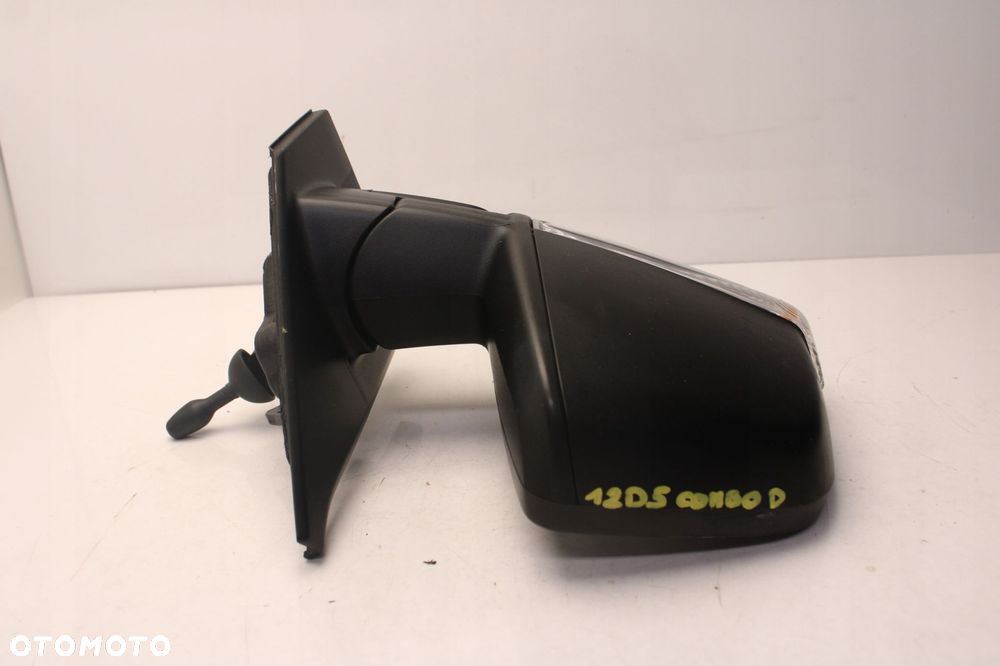 opel combo d doblo ii 10r- lusterko prawe zewnętrzne 2 piny manualne - 4