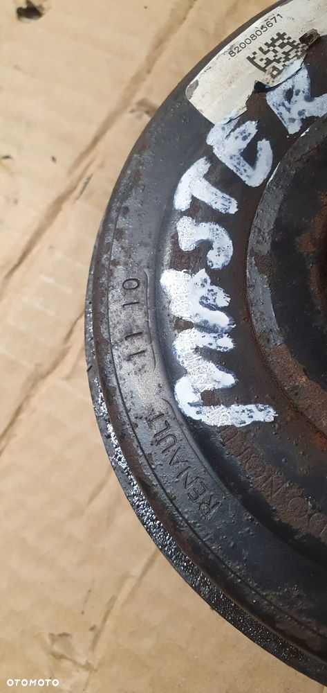 Koło pasowe wału Opel Movano Master 2.3 DCI 8200805671 - 3