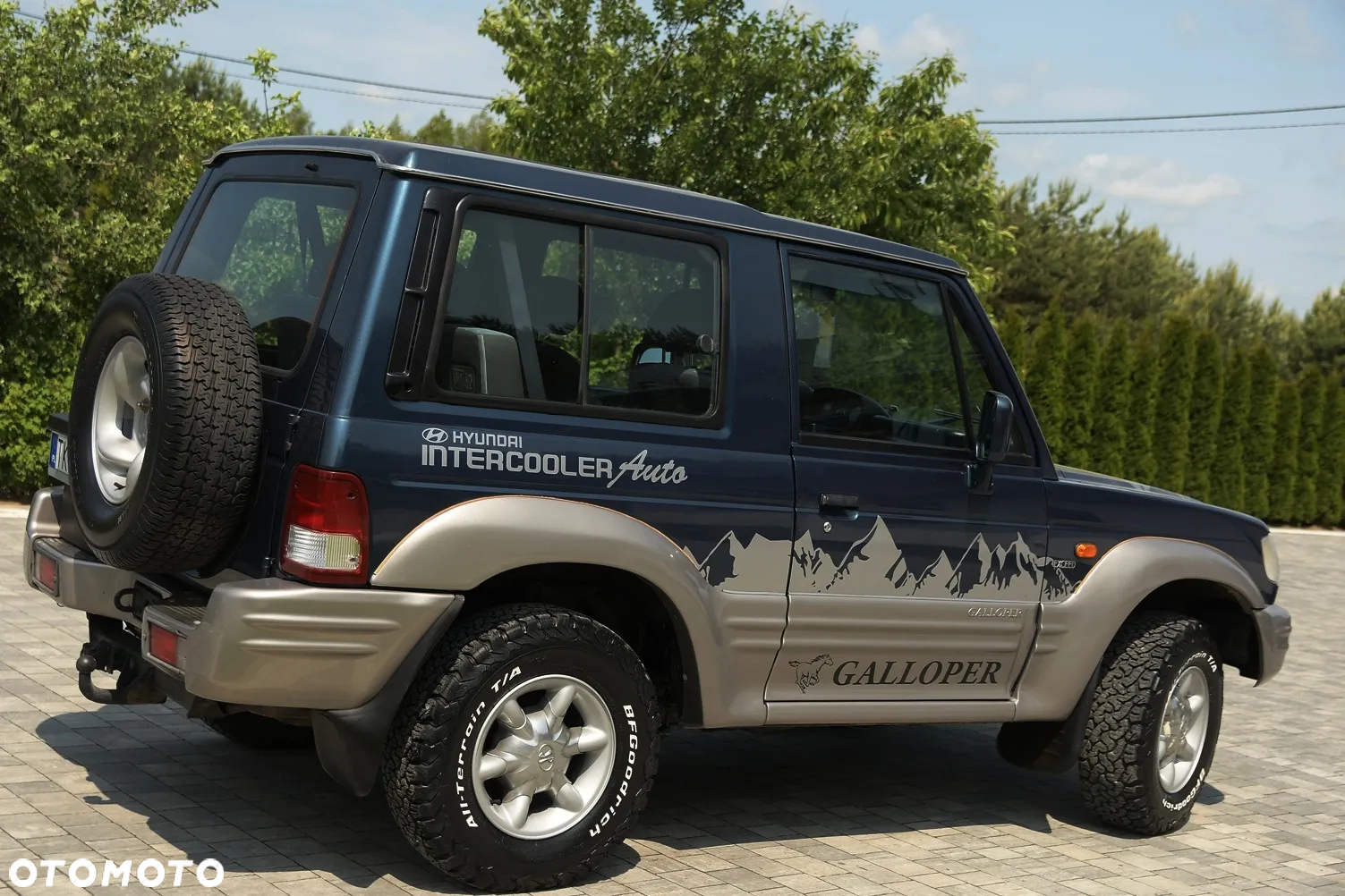 Hyundai Galloper SWB5 2.5 D intrcooler - 4