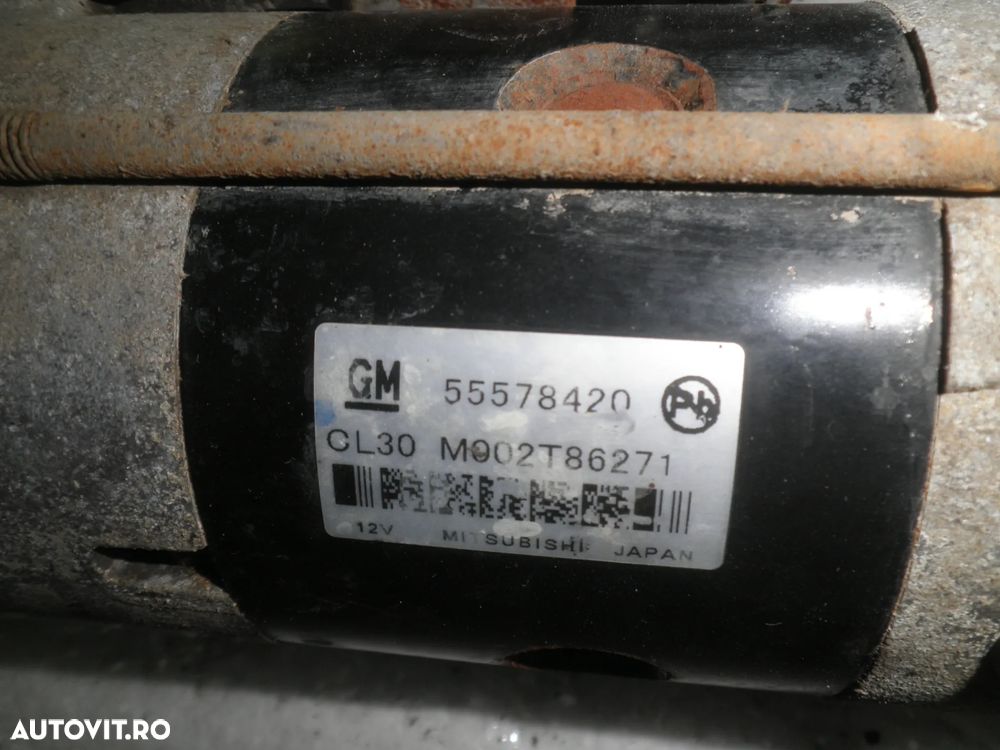Electromotor Opel Astra J, Meriva B, Mokka, 1.7 CDTI 55578420 - 3