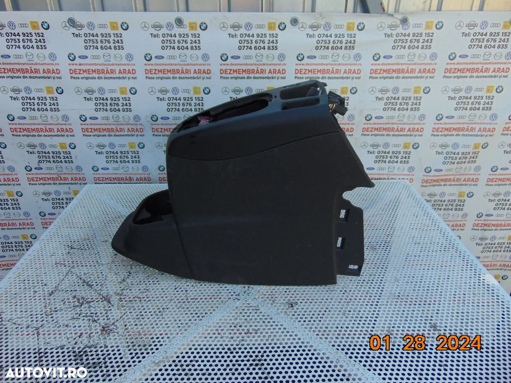 Consola centrala renault scenic 3 2009-2016 grand scenic tunel central - 4