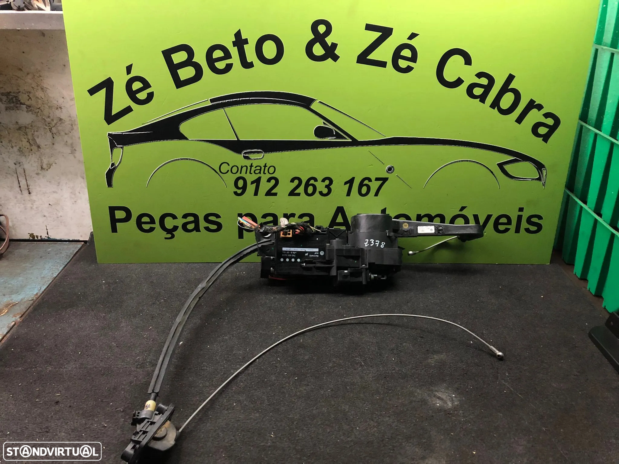VW SHARAN 7N MOTOR PORTA CORRER DIREITA - Z378 - 2
