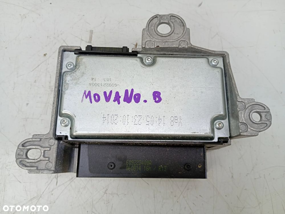 moduł poduszek sensor airbag renault master III movano B lift 2.3 dci 2019-2024r 8201448823 - 3