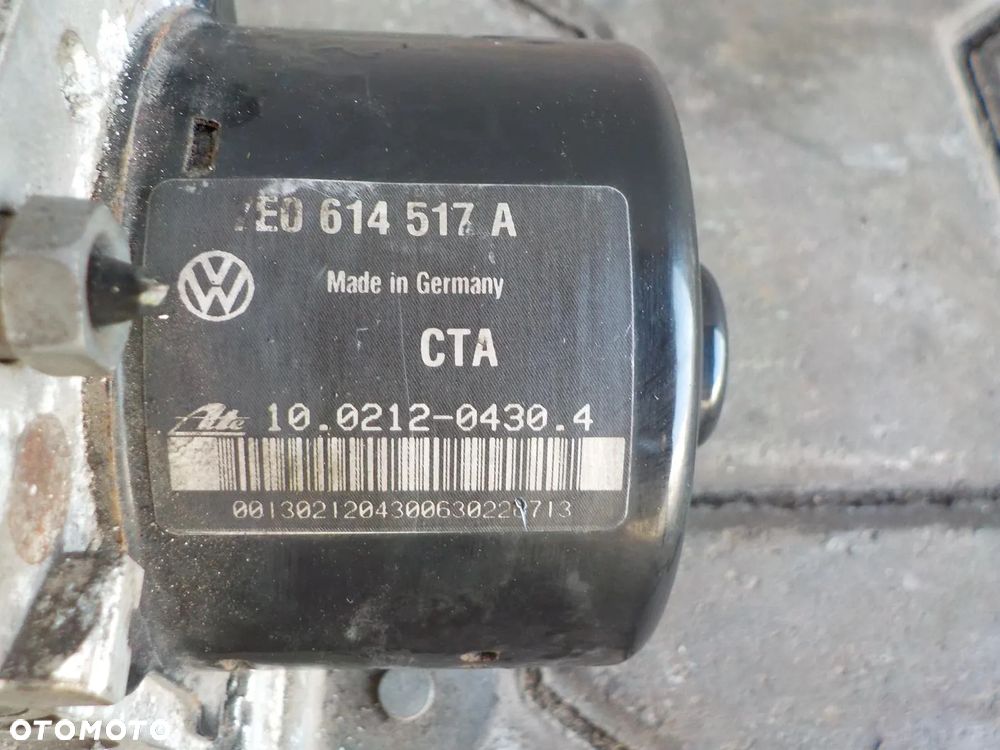 VW T5 LIFT POMPA MODUŁ ABS 7E0907379E 7E0614517A - 3