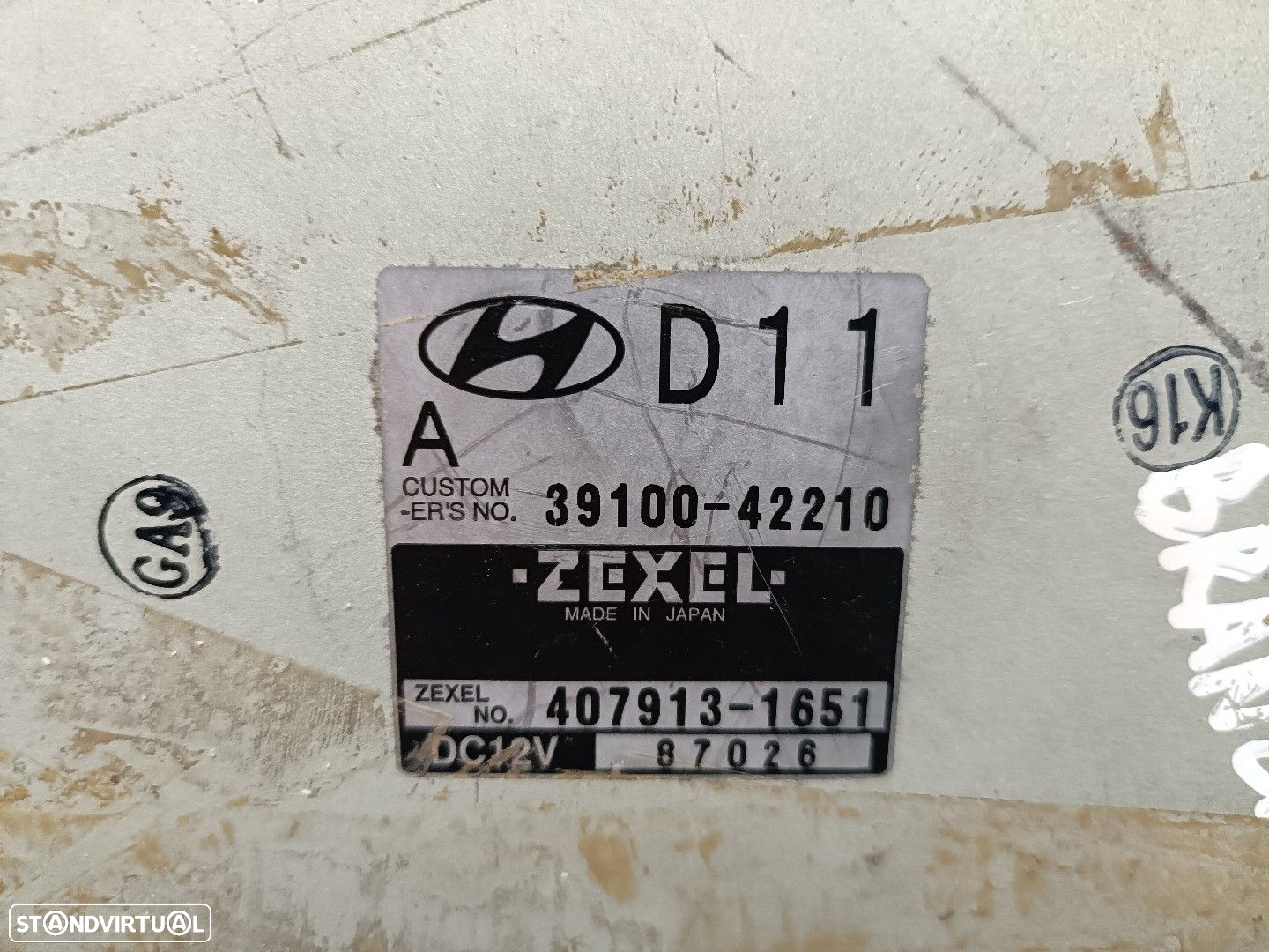 Centralina Motor Hyundai H-1 Caixa (A1) - 3