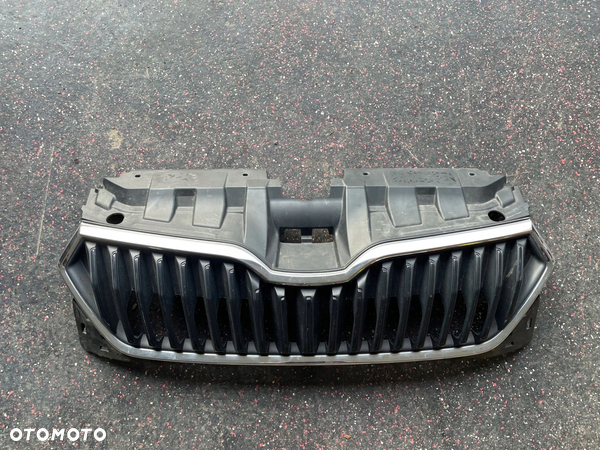 Skoda FABIA III 6V0853653 atrapa grill chrom Oryginał