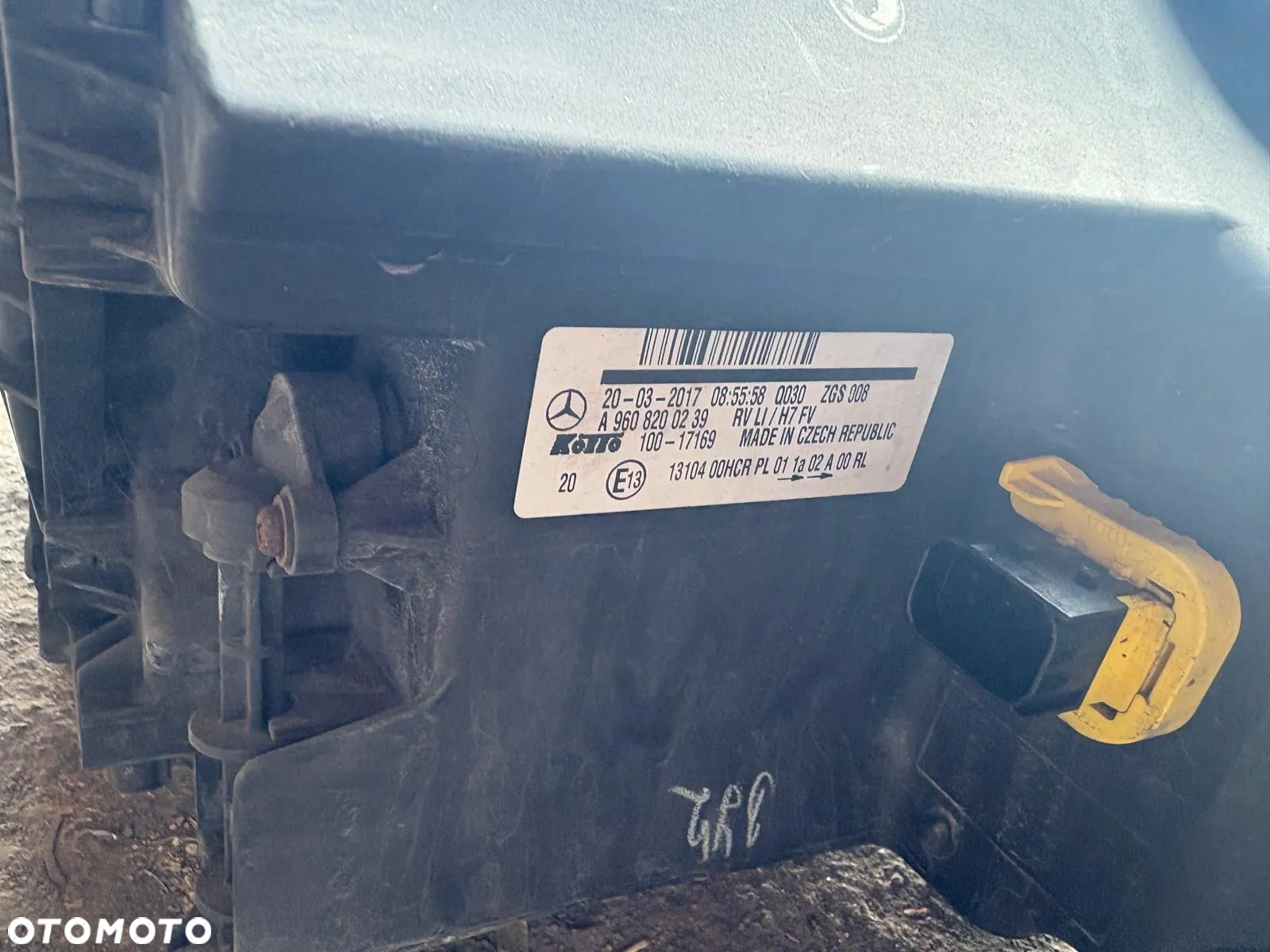 MERCEDES ACTROS MP4 LAMPA REFLEKTOR LEWA PRAWA A9608200239 A9608200339 - 6