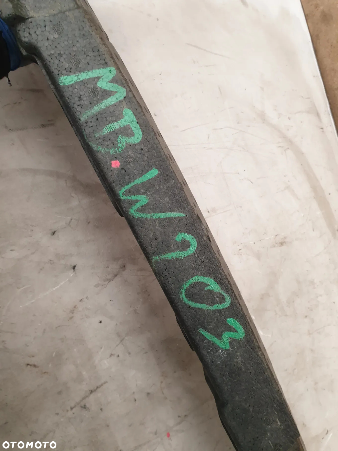 Mercedes W203 Absorber Pianka Zderzaka Tył  A2038851437 - 5